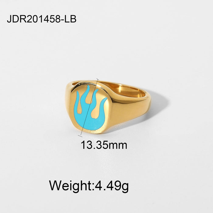 Wholesale Red Blue Flame Ring JDC-RS-JD250 Rings JoyasDeChina 201458-LB 6 Wholesale Jewelry JoyasDeChina Joyas De China
