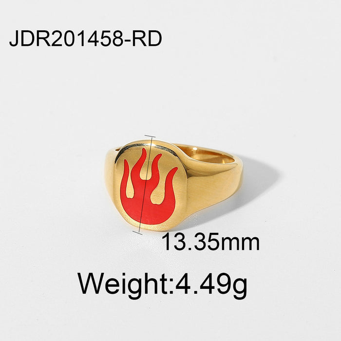 Wholesale Red Blue Flame Ring JDC-RS-JD250 Rings JoyasDeChina 201458-RD 6 Wholesale Jewelry JoyasDeChina Joyas De China