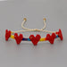 Bulk Jewelry Wholesale red bohemian Miyuki beads woven love bracelet JDC-gbh310 Wholesale factory from China YIWU China