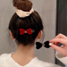 Wholesale Red Bow Cloth Hair Clips JDC-HC-GSMC007 Hair Clips 曌彩 Wholesale Jewelry JoyasDeChina Joyas De China