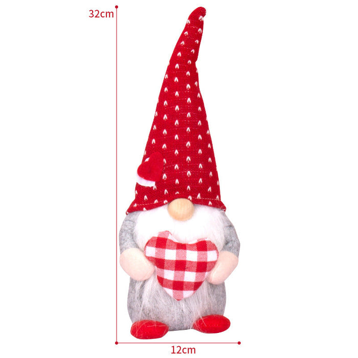 Wholesale red cloth faceless old man doll MOQ≥2 JDC-FT-YiXin001 fidgets toy 宜馨 red hat moq2 Wholesale Jewelry JoyasDeChina Joyas De China