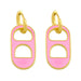 Wholesale red copper Earrings JDC-ES-AS072 Earrings 翱?N pink Wholesale Jewelry JoyasDeChina Joyas De China
