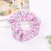 Wholesale red floral lace fabric Hair Scrunchies JDC-HS-YL023 Hair Scrunchies JoyasDeChina 2 Wholesale Jewelry JoyasDeChina Joyas De China