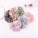 Wholesale red floral lace fabric Hair Scrunchies JDC-HS-YL023 Hair Scrunchies JoyasDeChina Wholesale Jewelry JoyasDeChina Joyas De China