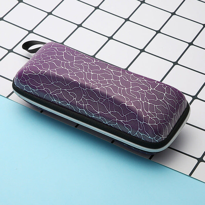 Wholesale red leather glasses case JDC-SG-JinF021 Sunglasses 季丰 purple Wholesale Jewelry JoyasDeChina Joyas De China