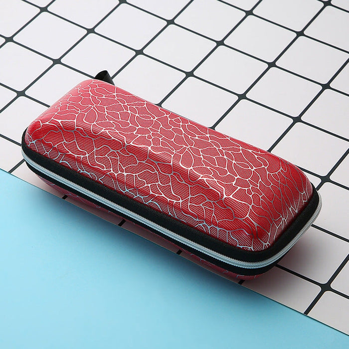 Wholesale red leather glasses case JDC-SG-JinF021 Sunglasses 季丰 Red Wholesale Jewelry JoyasDeChina Joyas De China