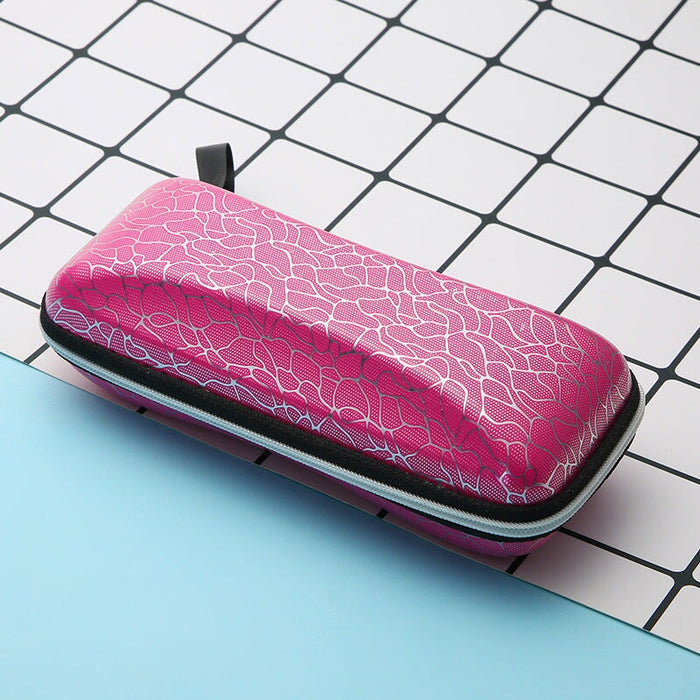 Wholesale red leather glasses case JDC-SG-JinF021 Sunglasses 季丰 rose red Wholesale Jewelry JoyasDeChina Joyas De China