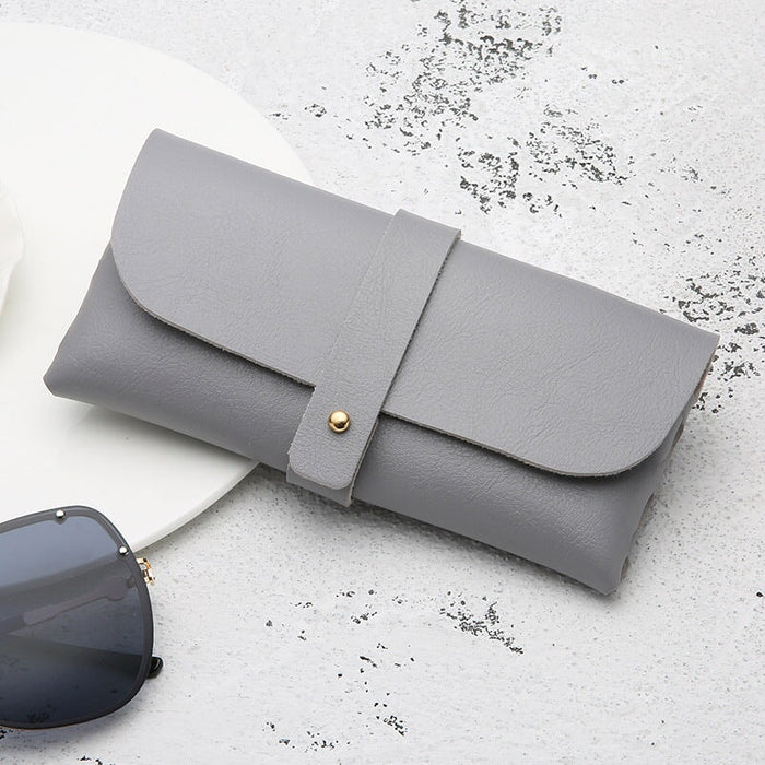 Wholesale red pvc leather glasses case JDC-GA-LinQ003 glasses accessories 玲青 Wholesale Jewelry JoyasDeChina Joyas De China