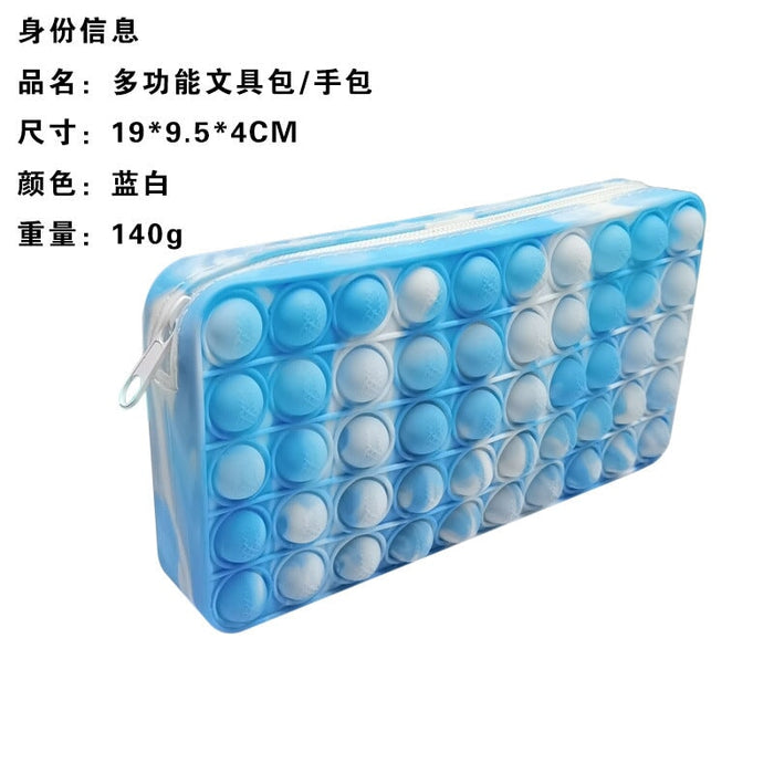 Wholesale red silicone stationery bag JDC-FT-Bais002 fidgets toy 百思 Wholesale Jewelry JoyasDeChina Joyas De China