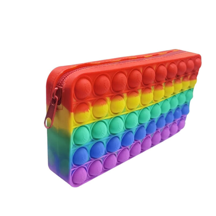 Wholesale red silicone stationery bag JDC-FT-Bais002 fidgets toy 百思 Wholesale Jewelry JoyasDeChina Joyas De China