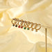Wholesale red stainless steel earrings JDC-ES-JD236 Earrings 杰鼎 Wholesale Jewelry JoyasDeChina Joyas De China