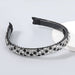Wholesale resin acrylic geometric headband JDC-HD-JL009 Headband JoyasDeChina black Wholesale Jewelry JoyasDeChina Joyas De China