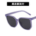 Wholesale resin black sunglasses JDC-SG-KD086 SunGlasses çæ¶Ü purple grey as figure Wholesale Jewelry JoyasDeChina Joyas De China