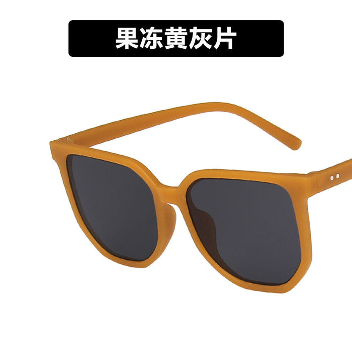 Wholesale resin black sunglasses JDC-SG-KD086 SunGlasses çæ¶Ü yellow grey as figure Wholesale Jewelry JoyasDeChina Joyas De China