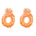 Wholesale resin Blue Earrings JDC-ES-AS032 Earrings 翱?N Wholesale Jewelry JoyasDeChina Joyas De China