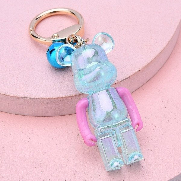 Wholesale resin bubble bear keychain JDC-KC-WS063 Keychains 围颂 Wholesale Jewelry JoyasDeChina Joyas De China