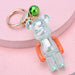 Wholesale resin bubble bear keychain JDC-KC-WS063 Keychains 围颂 green Wholesale Jewelry JoyasDeChina Joyas De China