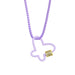 Wholesale resin candy color necklace JDC-NE-AS385 NECKLACE 翱昇 purple Wholesale Jewelry JoyasDeChina Joyas De China