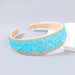 Wholesale resin color acrylic broad-brimmed headband JDC-HD-JL019 Headband JoyasDeChina cyan-blue Wholesale Jewelry JoyasDeChina Joyas De China