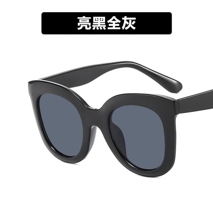 Wholesale resin concave Sunglasses JDC-SG-KD084 SunGlasses çæ¶Ü black as figure Wholesale Jewelry JoyasDeChina Joyas De China