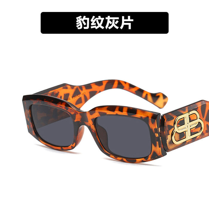 Wholesale resin concave Sunglasses JDC-SG-KD095 SunGlasses çæ¶Ü Leopard Print as figure Wholesale Jewelry JoyasDeChina Joyas De China
