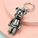 Wholesale resin cool violent bear keychain JDC-KC-WS087 Keychains 围颂 Wholesale Jewelry JoyasDeChina Joyas De China