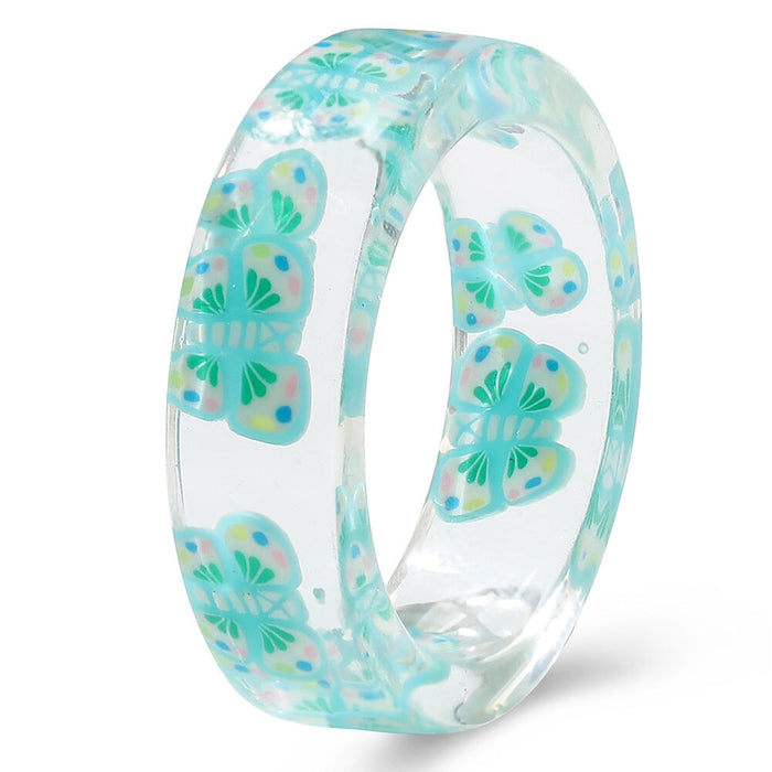 Wholesale Resin Fruit Rings JDC-RS-F108 Rings 韩之尚 5381202 / Wholesale Jewelry JoyasDeChina Joyas De China