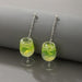 Wholesale resin goblet earrings JDC-ES-C425 Earrings 咏歌 Wholesale Jewelry JoyasDeChina Joyas De China