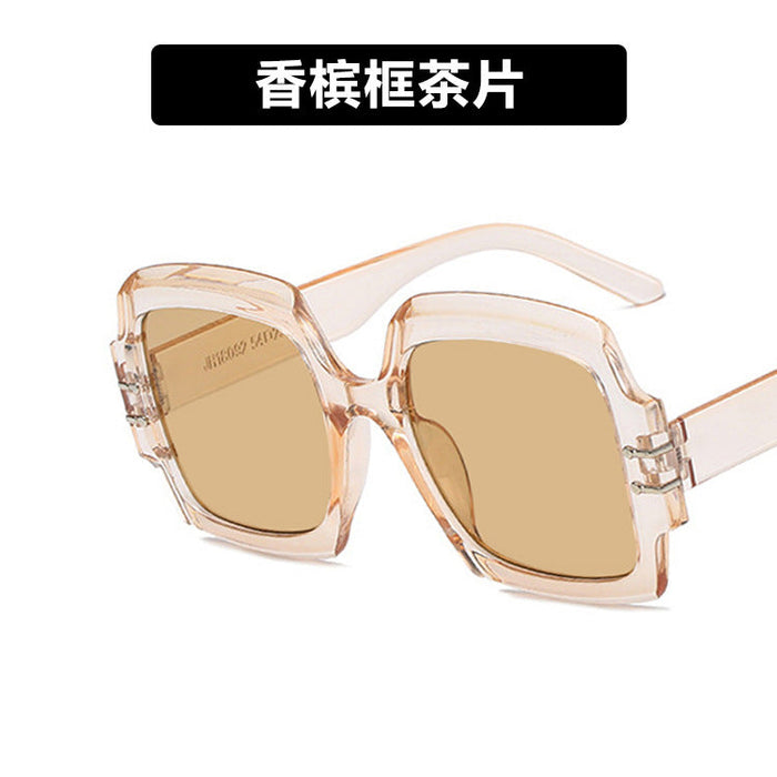 Wholesale resin lens PC sunglasses JDC-SG-GSKD031 Sunglasses JoyasDeChina Champagne color As shown Wholesale Jewelry JoyasDeChina Joyas De China