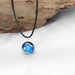 Wholesale Resin Luminous Twelve Constellation Couple Necklaces JDC-NE-Sideng002 Necklaces 思登 sheshou9177 Wholesale Jewelry JoyasDeChina Joyas De China