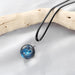 Wholesale Resin Luminous Twelve Constellation Couple Necklaces JDC-NE-Sideng002 Necklaces 思登 shizi9177 Wholesale Jewelry JoyasDeChina Joyas De China