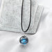 Wholesale Resin Luminous Twelve Constellation Couple Necklaces JDC-NE-Sideng002 Necklaces 思登 shuiping9177 Wholesale Jewelry JoyasDeChina Joyas De China