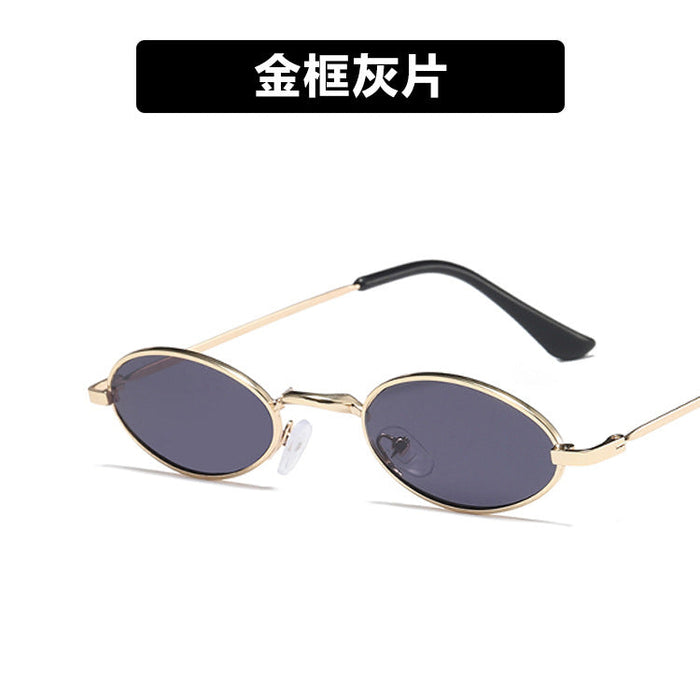 Wholesale resin oval Sunglasses JDC-SG-KD091 SunGlasses çæ¶Ü 4 as figure Wholesale Jewelry JoyasDeChina Joyas De China