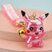 Wholesale resin Pikachu keychain JDC-KC-WS083 Keychains 围颂 pink Wholesale Jewelry JoyasDeChina Joyas De China