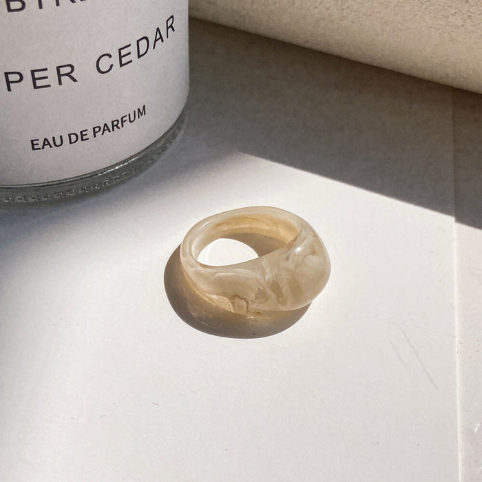 Wholesale resin vintage ring JDC-RS-F072 Rings 韩之尚 Ash Wholesale Jewelry JoyasDeChina Joyas De China