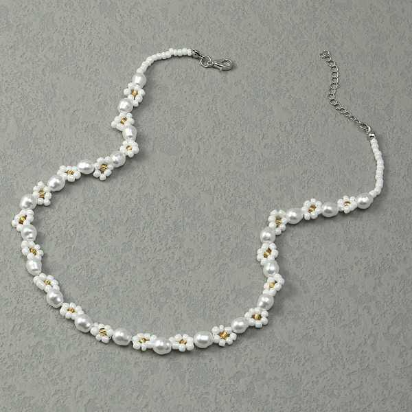 Wholesale retro artificial woven necklace JDC-NE-E307 NECKLACE JoyasDeChina Wholesale Jewelry JoyasDeChina Joyas De China