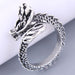 Wholesale retro auspicious snake temperament ring JDC-RS-WY110 Rings JoyasDeChina 1# Wholesale Jewelry JoyasDeChina Joyas De China