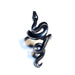 Wholesale Retro Black Snake Shaped Alloy Rings JDC-RS-WN-074 Rings 薇妮 Wholesale Jewelry JoyasDeChina Joyas De China