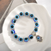 Bulk Jewelry Wholesale Retro Blue Eye Bead Bracelet Evil Eye JDC-BT-RXA001 Wholesale factory from China YIWU China