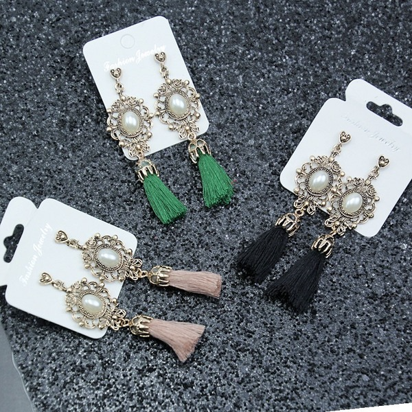 Bulk Jewelry Wholesale retro earrings and Tassel Earrings   JDC-ES-b087 Wholesale factory from China YIWU China