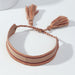 Wholesale retro hand-woven tassel bracelet JDC-BT-E270 Bracelet JoyasDeChina BZ1479kase Wholesale Jewelry JoyasDeChina Joyas De China