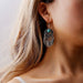 Wholesale Retro Leaf Alloy Dream Catcher Earrings JDC-ES-A087 Earrings 妙雅 Wholesale Jewelry JoyasDeChina Joyas De China