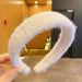 Wholesale retro plush sponge fabric Headband JDC-HD-GSHX036 Headband 恒曦 3 Wholesale Jewelry JoyasDeChina Joyas De China