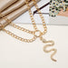 Wholesale retro simple personality alloy Necklaces JDC-NE-SF097 Necklaces 少峰 Wholesale Jewelry JoyasDeChina Joyas De China