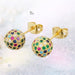 Wholesale retro temperament copper Earrings JDC-ES-WN030 Earrings 薇妮 Wholesale Jewelry JoyasDeChina Joyas De China