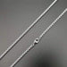 Wholesale retro titanium steel Yilu has your turquoise Necklaces JDC-NE-FY039 Necklaces 福友 3mm*61cm silver chain Wholesale Jewelry JoyasDeChina Joyas De China