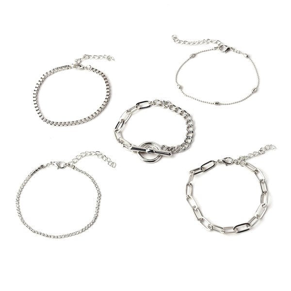 Wholesale retro trend OT buckle multilayer Metal Bracelet JDC-BT-SF002 Bracelet 少峰 Wholesale Jewelry JoyasDeChina Joyas De China