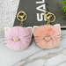 Wholesale rex rabbit fur cat keychain MOQ≥10 JDC-KC-YZ012 Keychains 永泽 Wholesale Jewelry JoyasDeChina Joyas De China