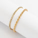 Wholesale Rhinestone Alloy Claw Chain Chain Anklet JDC-AS-DN002 anklets 道妮 set 0993 Wholesale Jewelry JoyasDeChina Joyas De China