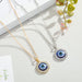 Wholesale Rhinestone Alloy Devil's Eye Necklace MOQ≥6 JDC-NE-Juej003 Necklaces 觉际 Wholesale Jewelry JoyasDeChina Joyas De China